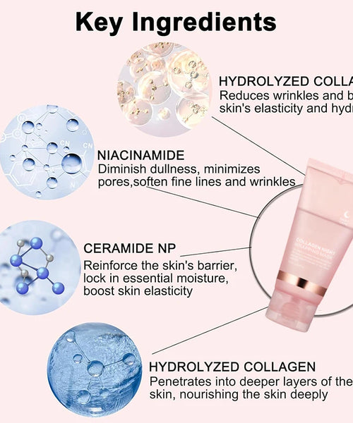 5PC Korean Collagen Peel-Off Mask – Firming & Hydrating Skincare