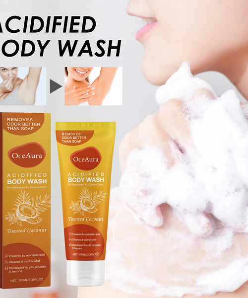 Oceaura 100ml Exfoliating Body Shower Gel