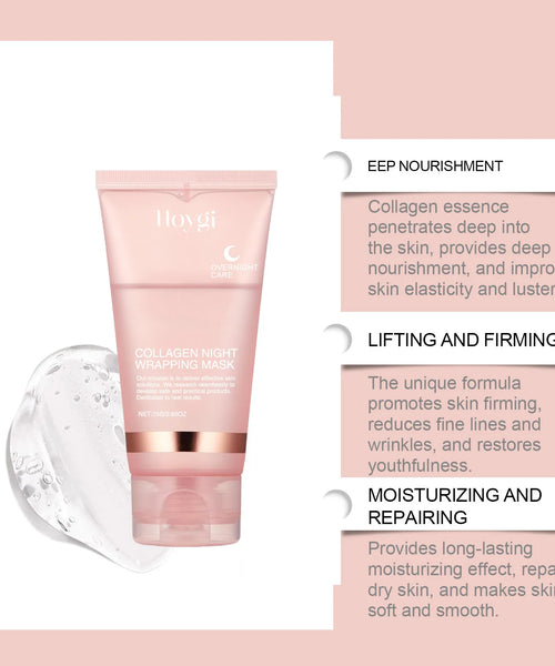 Collagen Peel-Off Mask for Blackhead Removal & Skin Rejuvenation
