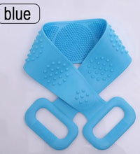 JJYY New Silicone Bath Towel Massage Bath Brush Long Strip