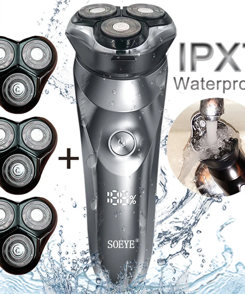 Electric Shaver for Men - Smart Razor & Beard Trimmer