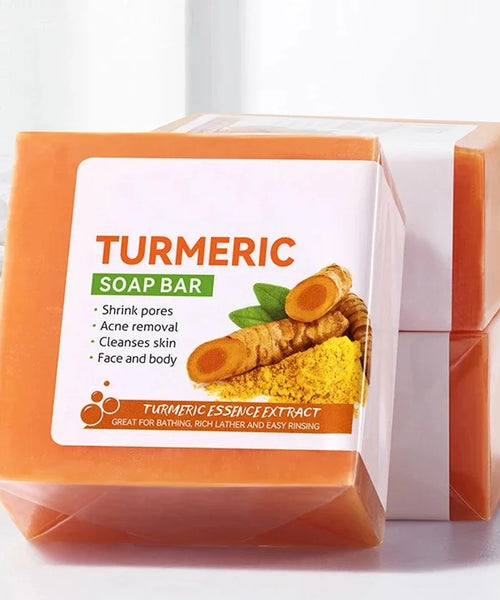 Handmade Turmeric Soap for Body & Face Brightening