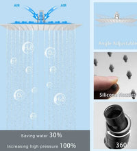 LED Digital Display Shower System with Body Jets
