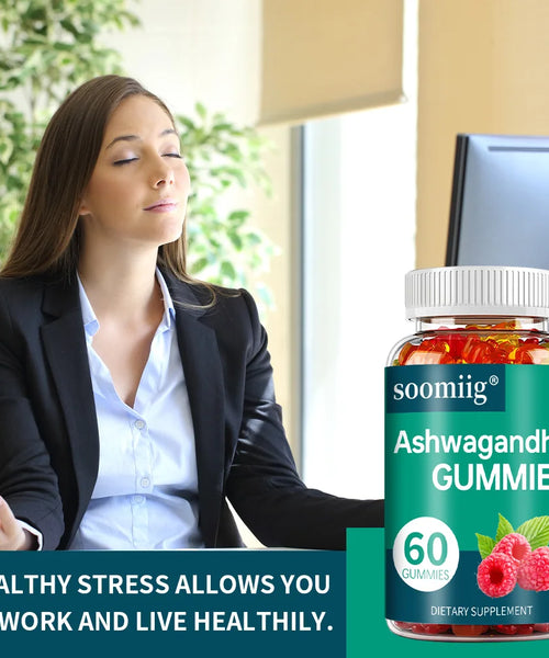 Organic Ashwagandha Gummies for Stress Relief