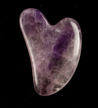 Heart-Shaped Gua Sha – Rose Quartz Facial Massage Tool