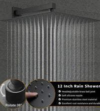 Ayivg Matte Black Shower System