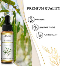 EUQEE 10ml Natural Essential Oils – For Diffusers, DIY Soap & Candle Making