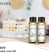 EUQEE 10ml Natural Essential Oils – For Diffusers, DIY Soap & Candle Making