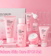 6pcs Sakura Skin Care Set