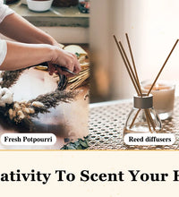 EUQEE 10ml Natural Essential Oils – For Diffusers, DIY Soap & Candle Making