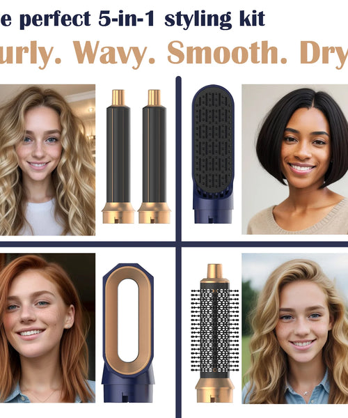 5-in-1 Hair Dryer & Styling Tool Set for Dyson Airwrap