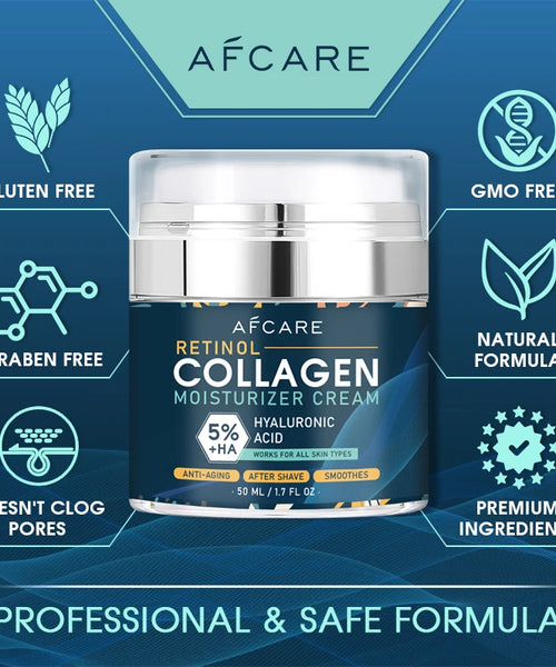 Instant Retinol Lifting Cream – Collagen & Wrinkle Care for Men